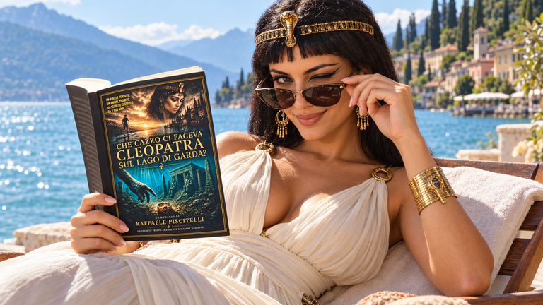 Che c###o ci faceva Cleopatra sul lago di Garda? Storia e mistero nel romanzo di Raffaele Piscitelli